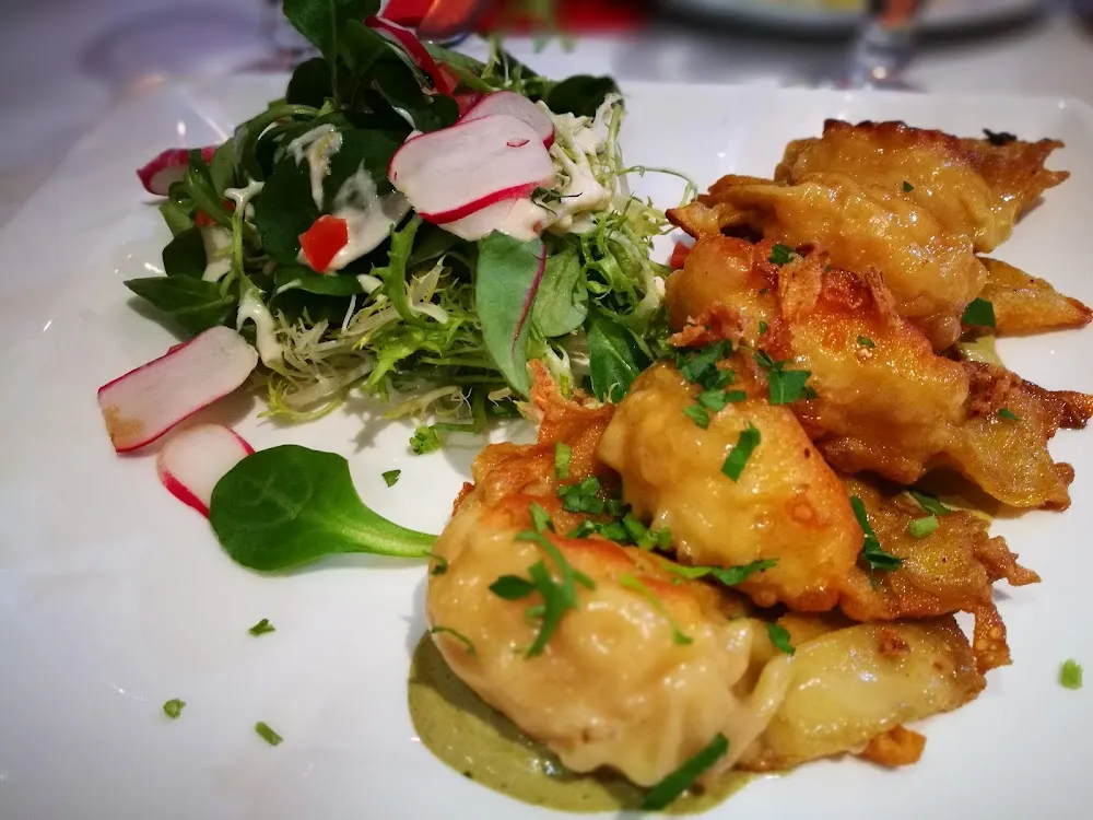 Ravioles Aux Crevettes